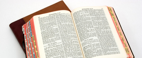 Open bible